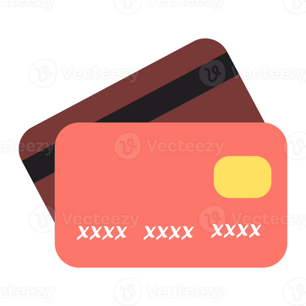 kreditera kort vektor platt ikon. uppkopplad betalning. kreditera debitera kort kontanter uttag. kreditera kort minimal stil. finansiell operationer png
