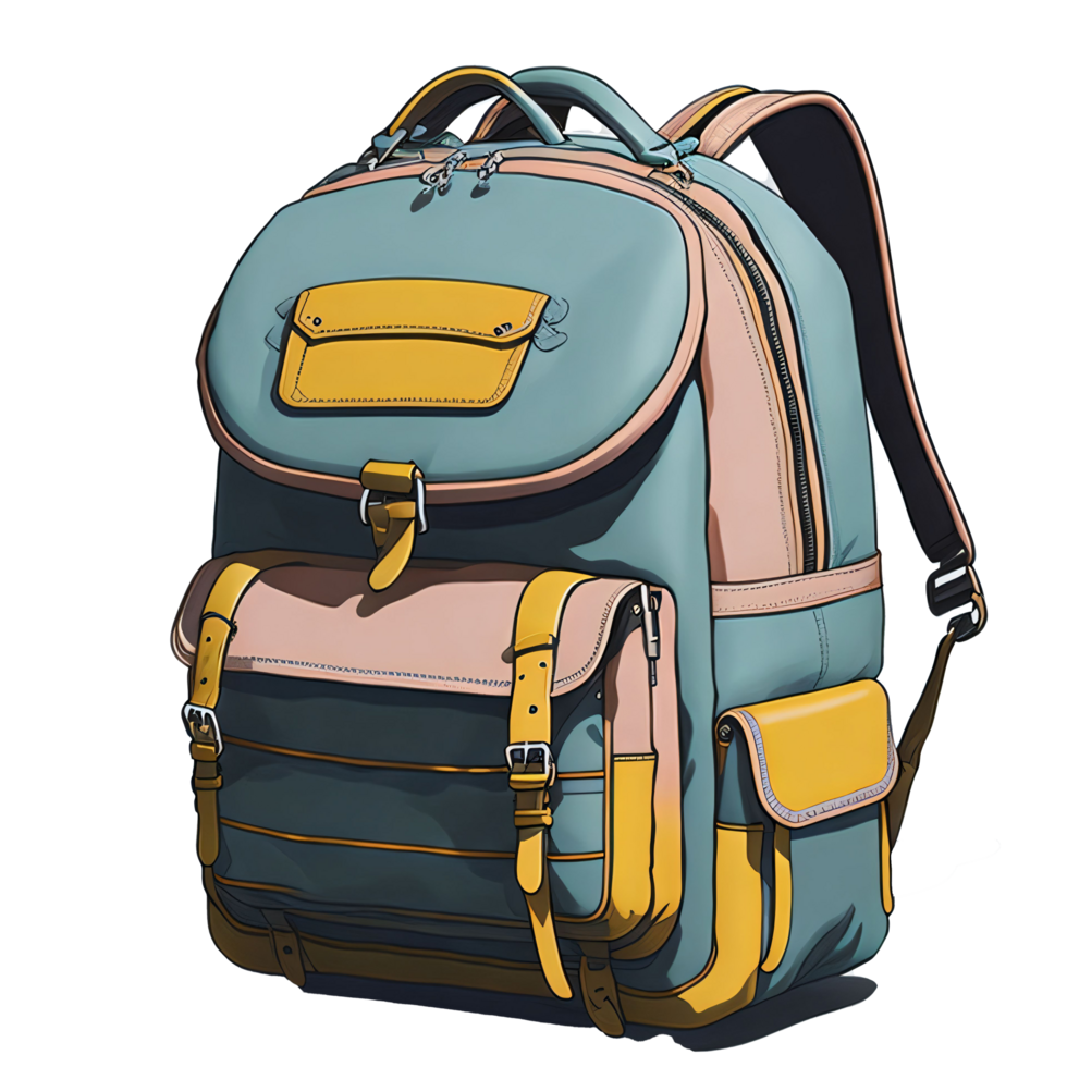 Backpack Bag Transparent Background with png