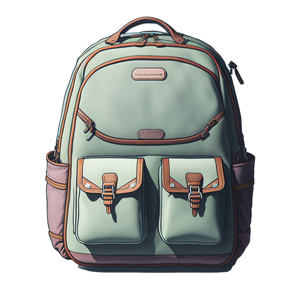 School Backpack Transparent Background png
