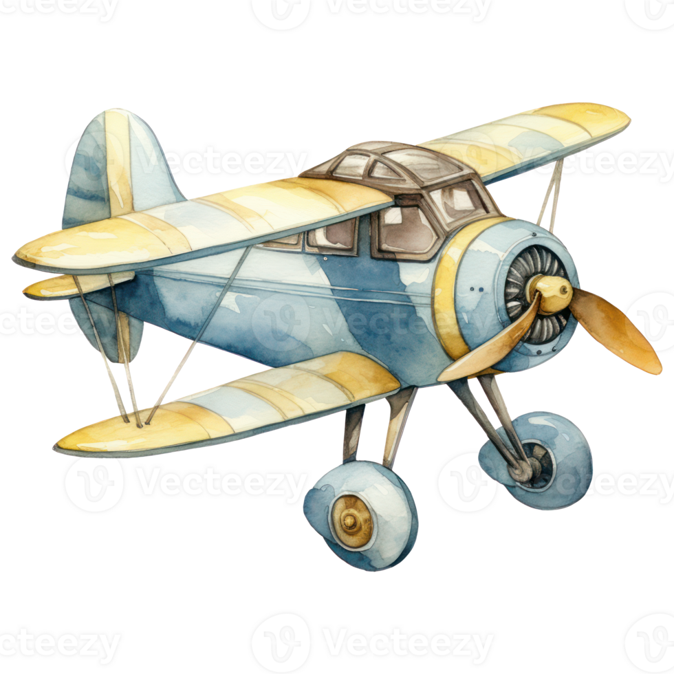 Cute Toy Plane png