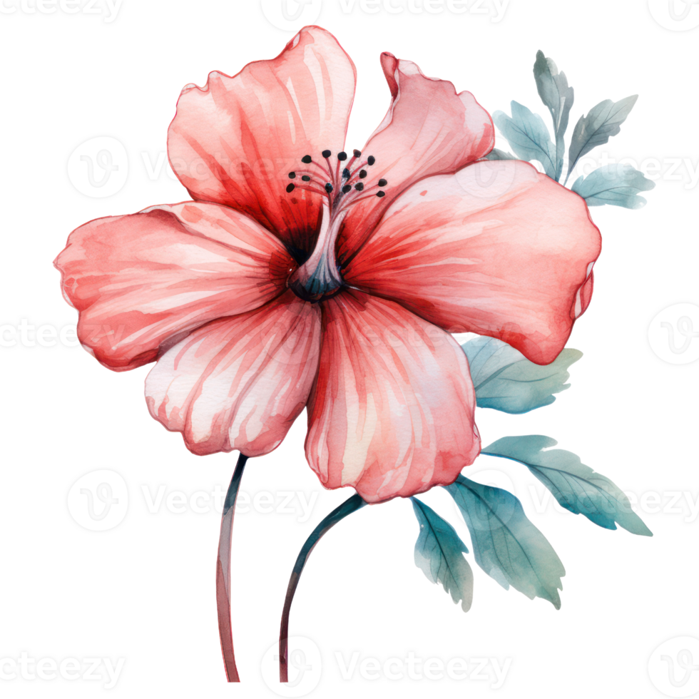 Cute Flower Clipart AI Generative 26793075 PNG