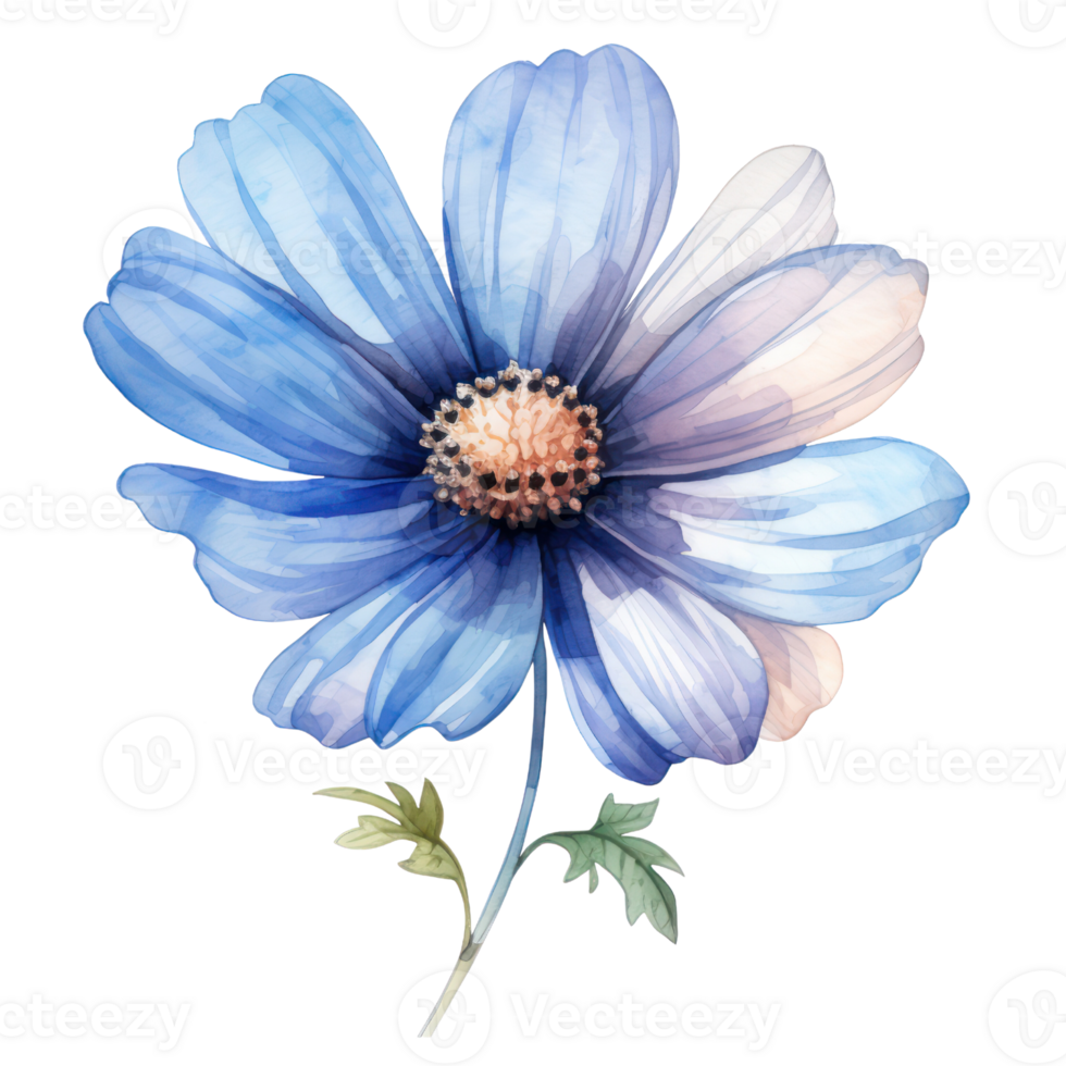 söt blomma ClipArt ai generativ png