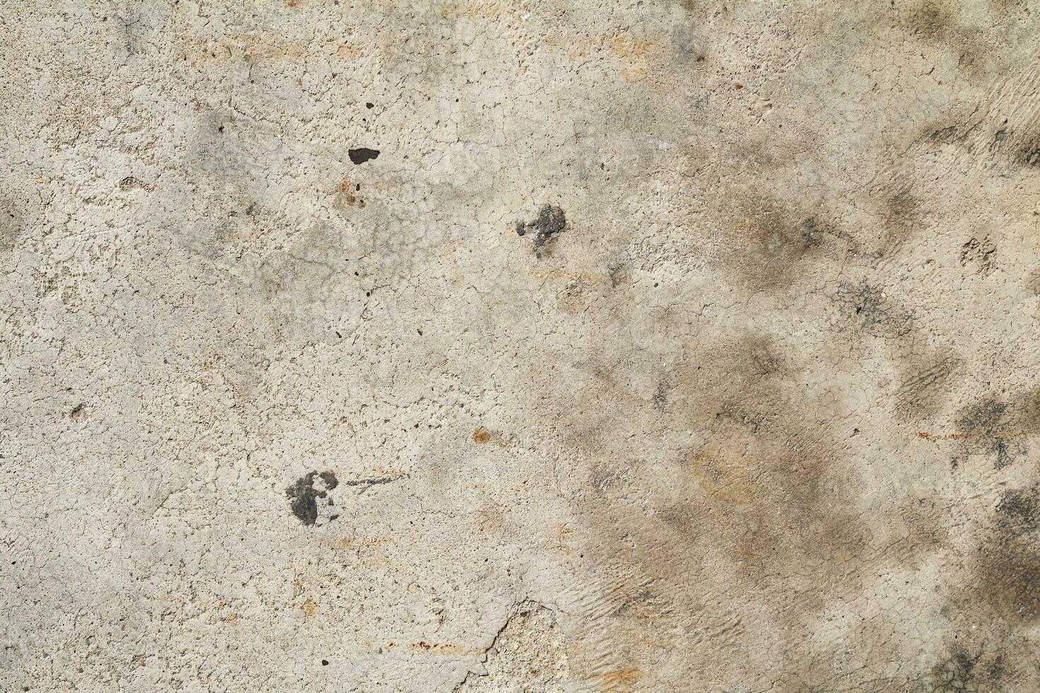 Cracked and abstract grunge texture. Aged material surface backdrop. Weathered effect pattern. Old and dirty background. photo