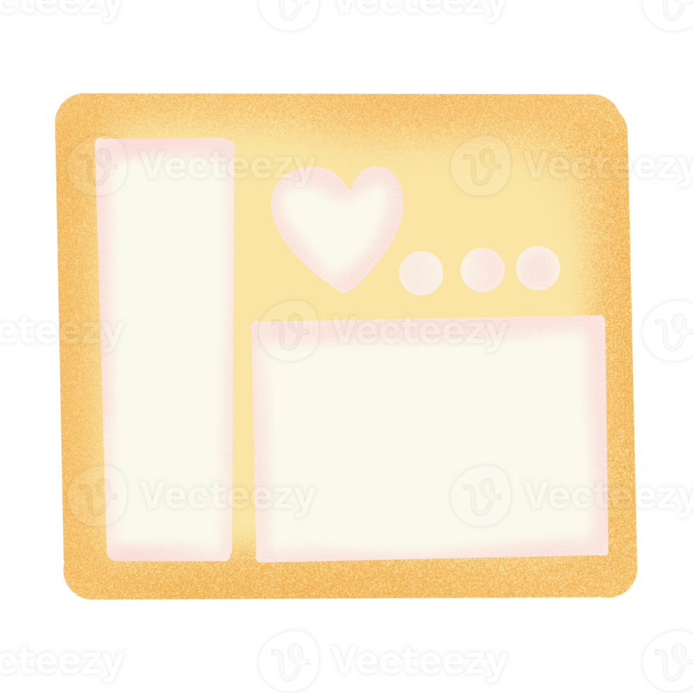 tags and cartoon notes Cute hand drawn style with pastel tones. png