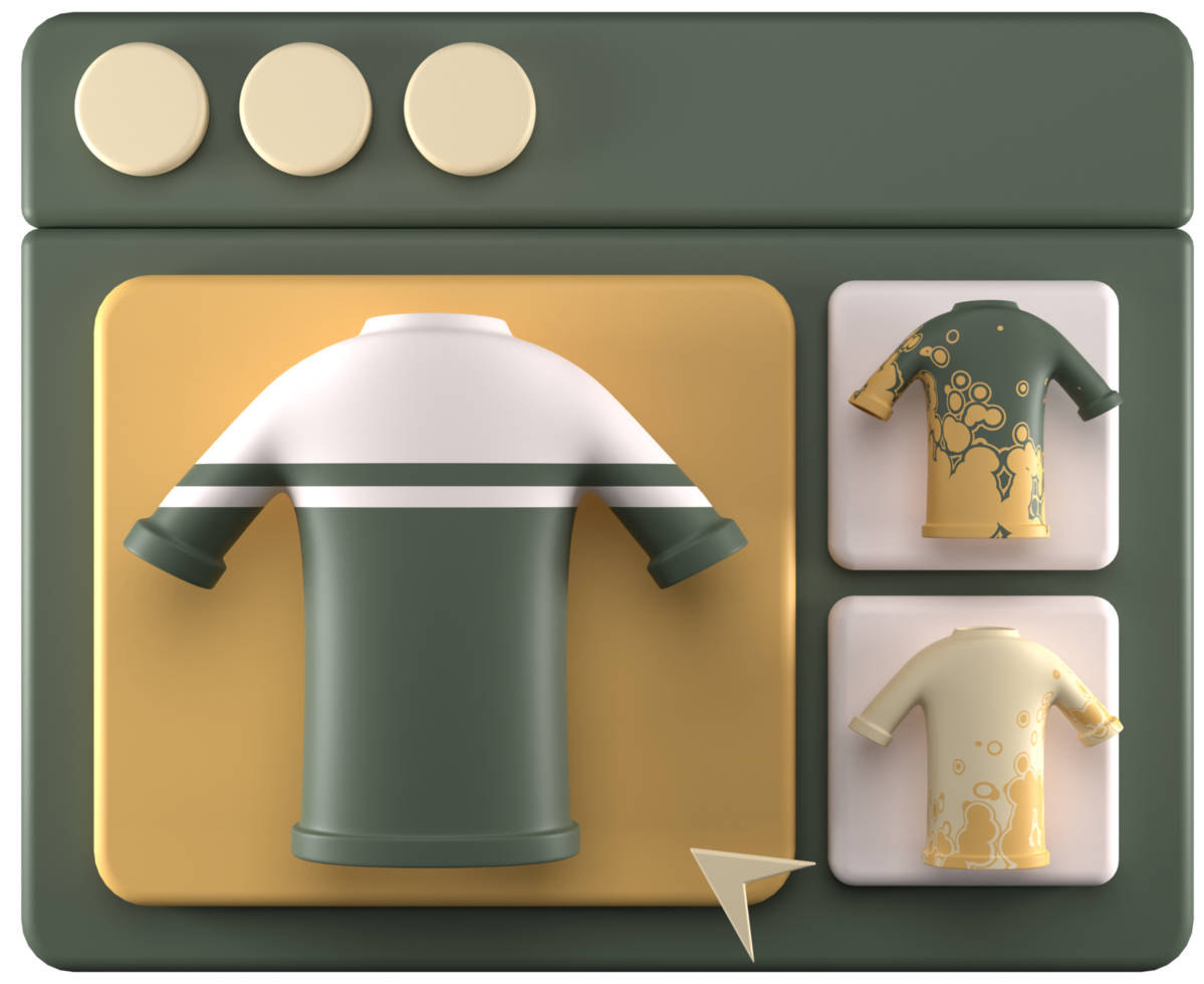 3D Icon e commerce web mobile rating location png