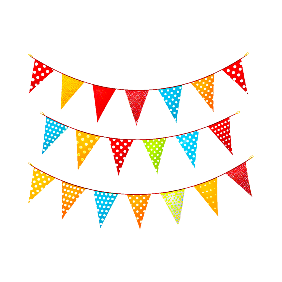 Color flag strings Generative Ai 26794745 PNG