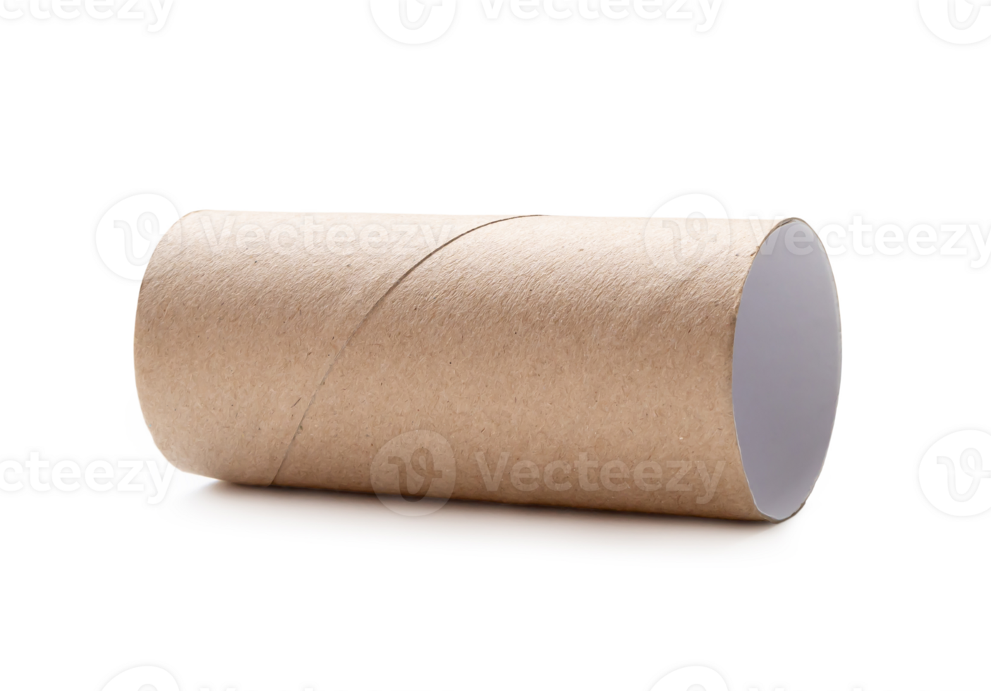 single lying tissue paper roll core isolated with clipping path and shadow in png file format 26795138 PNG