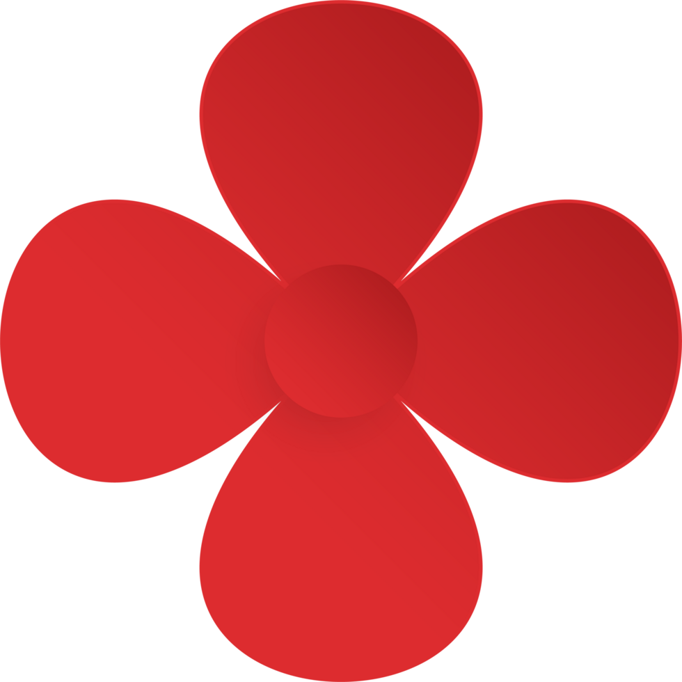 Flower, Element of floral paper cut. Paper cut of flower shape and spring symbol. png