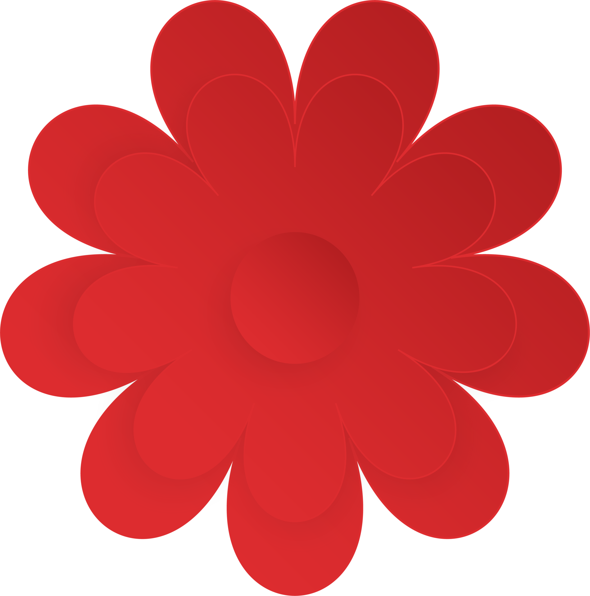 Flower, Element of floral paper cut. Paper cut of flower shape and