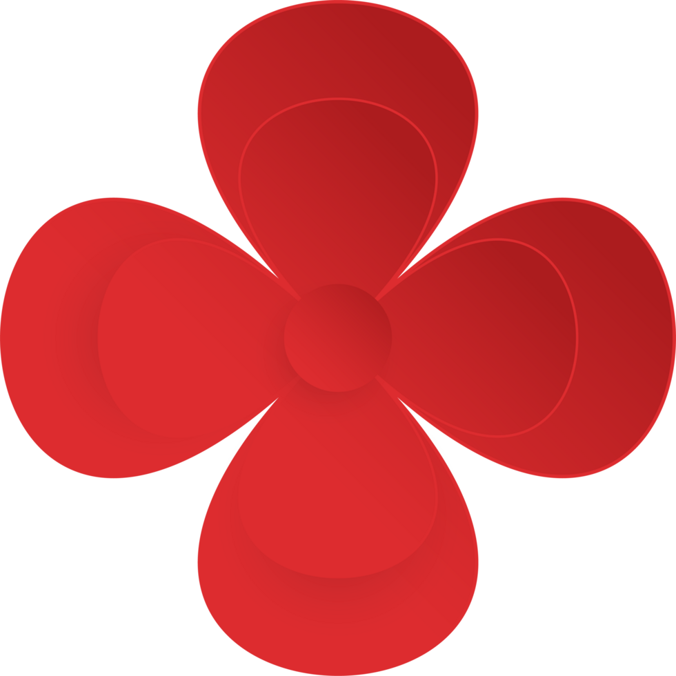 Flower, Element of floral paper cut. Paper cut of flower shape and spring symbol. png