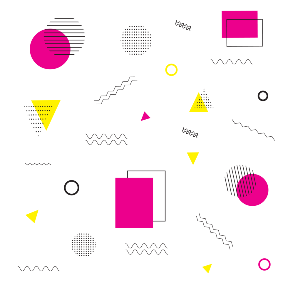 resumen forma, memphis geométrico diseño elemento, moderno forma png con transparente antecedentes