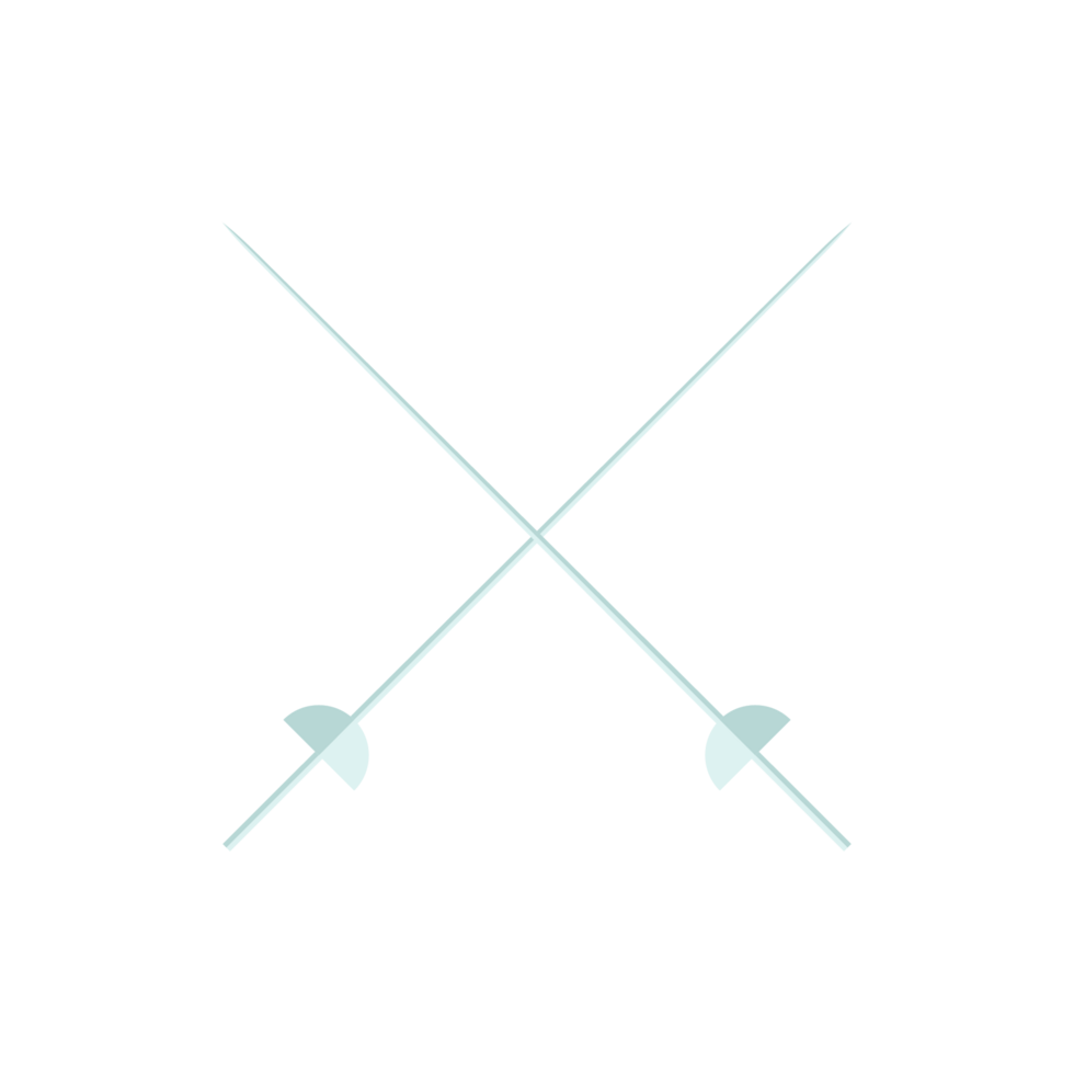 Cartoon game sword on transparent background. Crossed Knight Sword Ancient Weapon Cartoon Design png