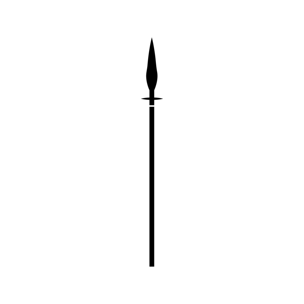 Black Sword on transparent background. Crossed Knight Sword Ancient Weapon Cartoon Design png