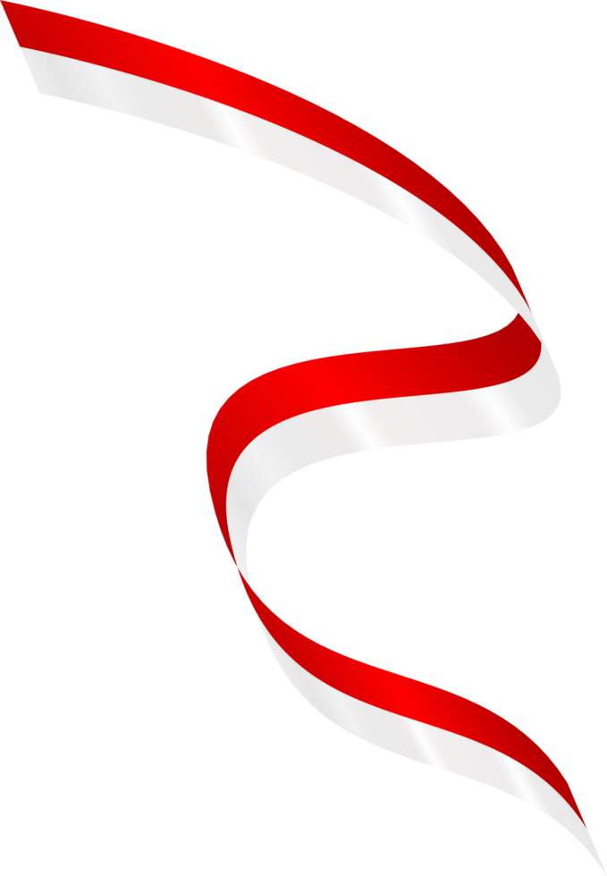 indonesien flagga band, oberoende dag indonesien band röd vit transparent png