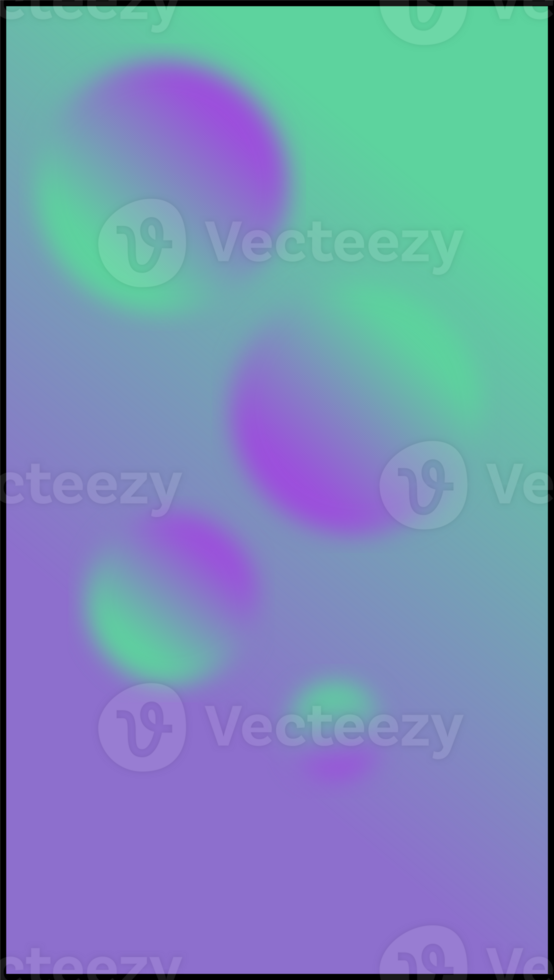 Gradient background with bubbles png