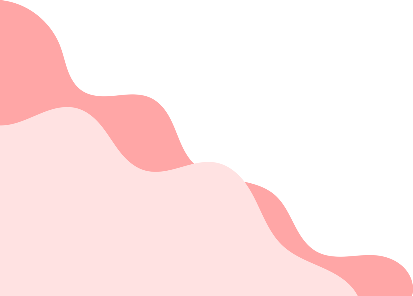 pink wavy corners. wavy corner illustration. pink fluid corner png