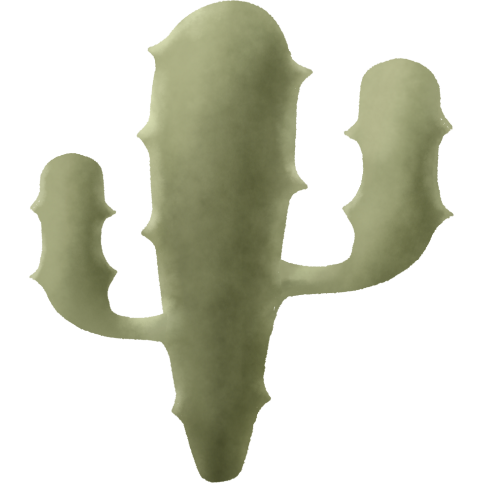 The cactus has green spikes. Designed for digital use, design, web design, reports, worksheets, templates. png