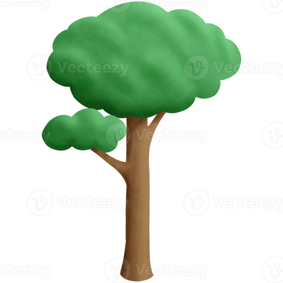 Many tree elements.designed for use with digital projects, websites, templates. png