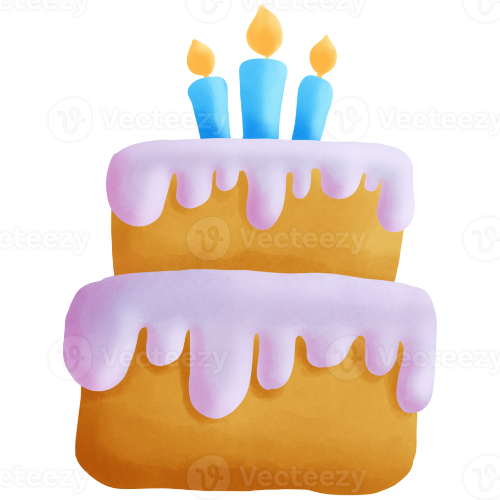 Birthday element. design for digital work, decoration work or website. png