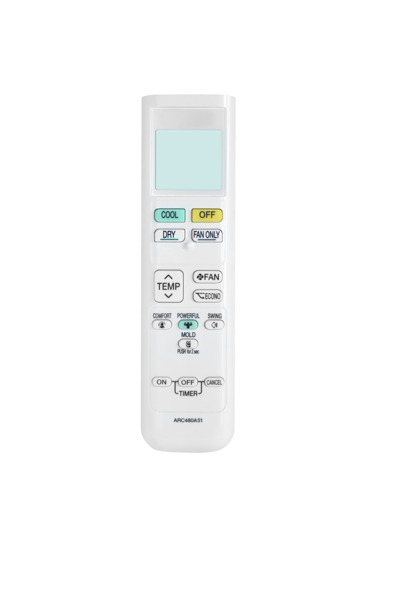 Air conditioner remote control set isolated PNG transparent 26797996 PNG