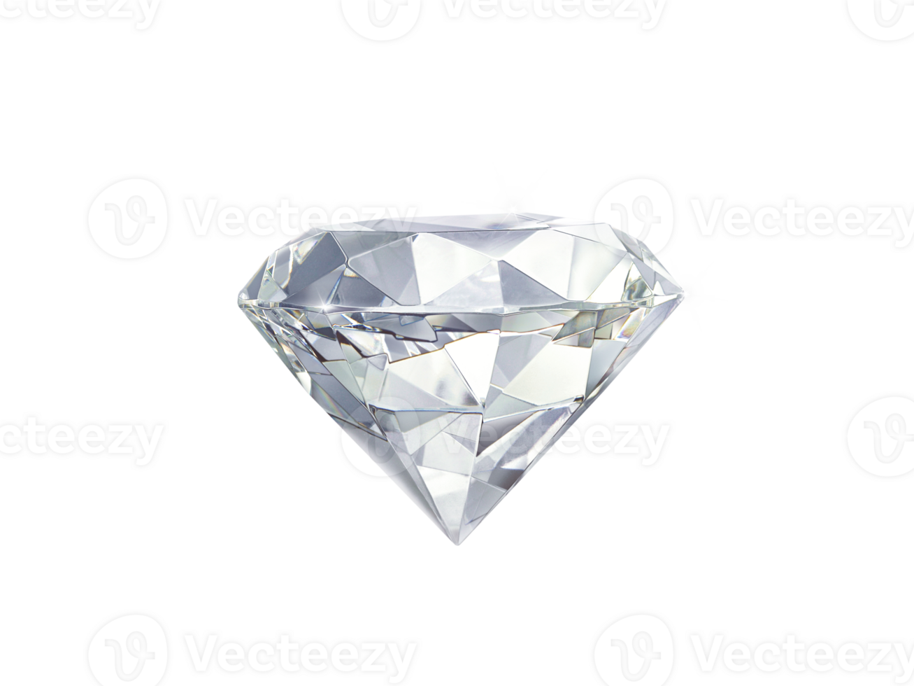 Shiny diamonds PNG transparent