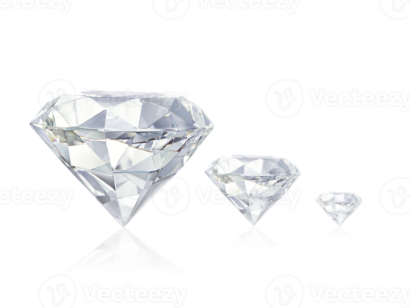 diamonds isolated PNG transparent