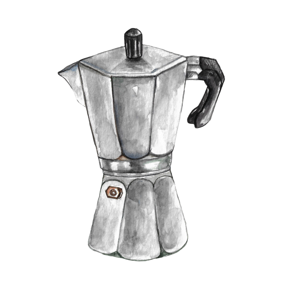 acquerello caffè fabbricazione attrezzatura png