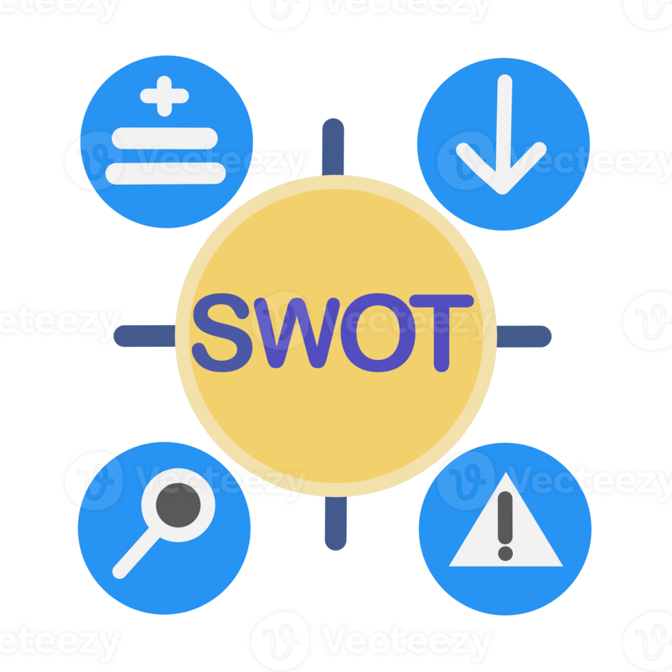 Flat icon element business graph resource png