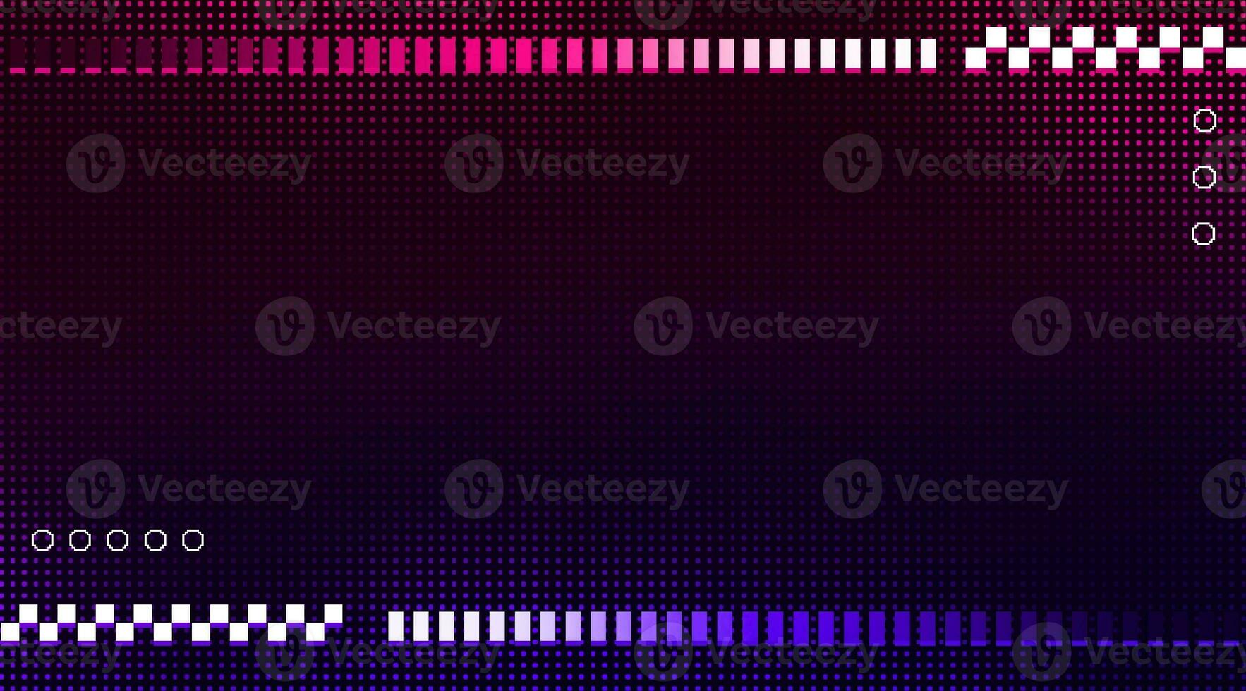 LED Point Abstract Background With Pink And Purple Gradient Colors On Black photo