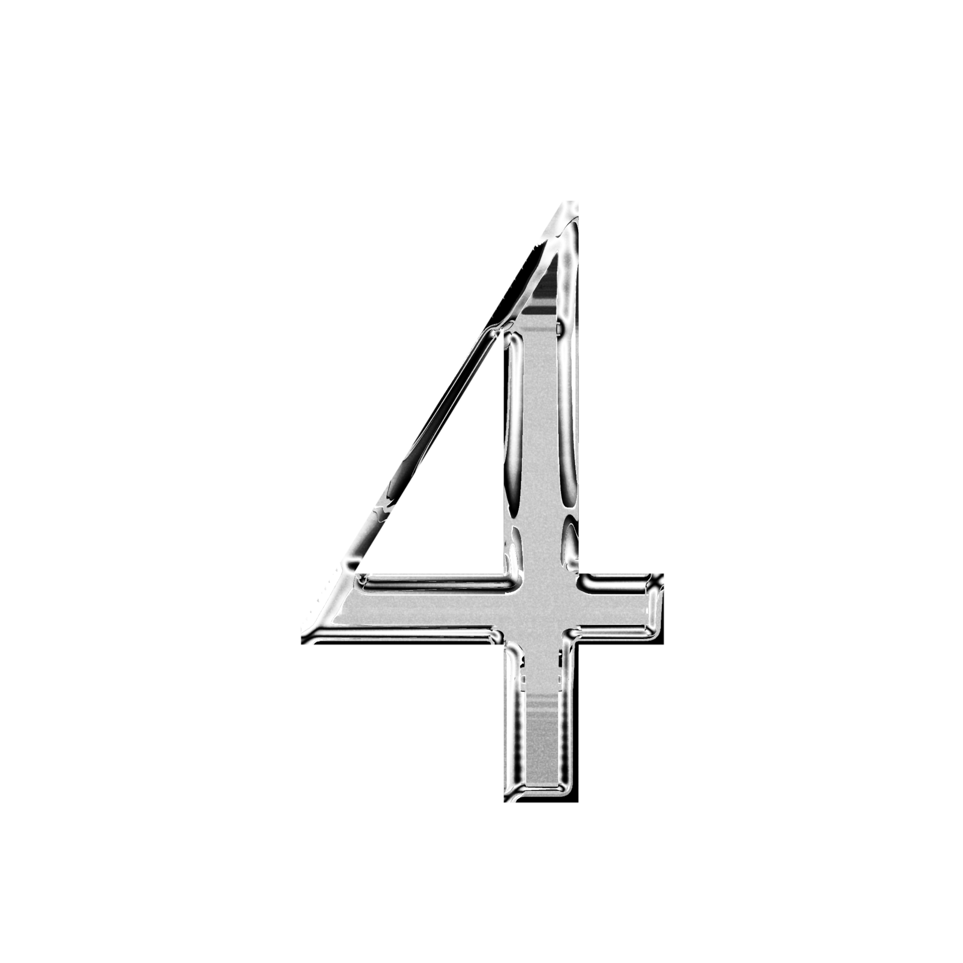 Four Silver Metallic Luxury Chrome Alphabet Number Font 26799090 PNG four-silver-metallic-luxury-chrome-alphabet-number-font-26799090-png