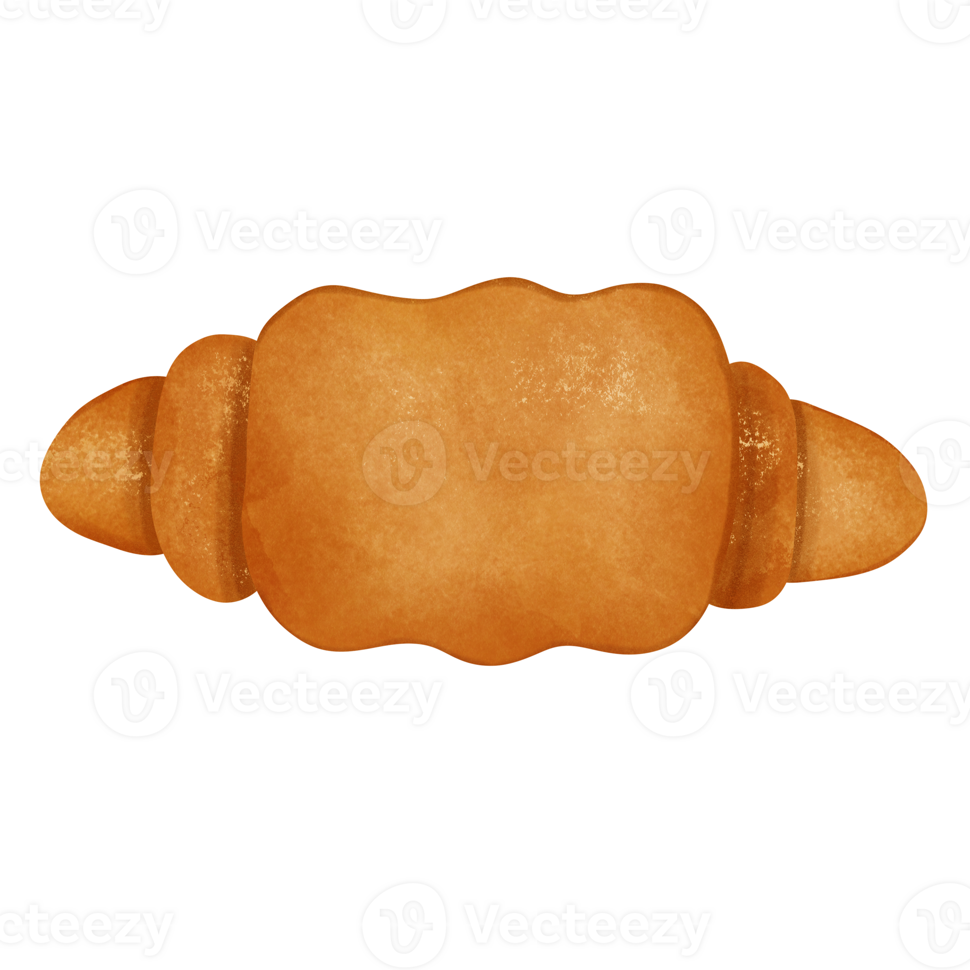 A Golden Croissant's Warm Embrace 26799484 PNG