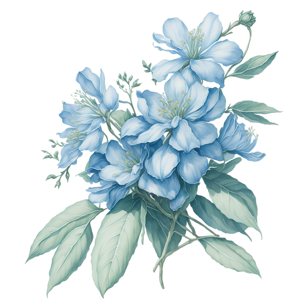 Watercolor Flower,Bouquet, watercolor bouquet Flower, wedding flower, Watercolor Floral Design, Botanical Flower, Watercolor Decoration, Ai Generated png