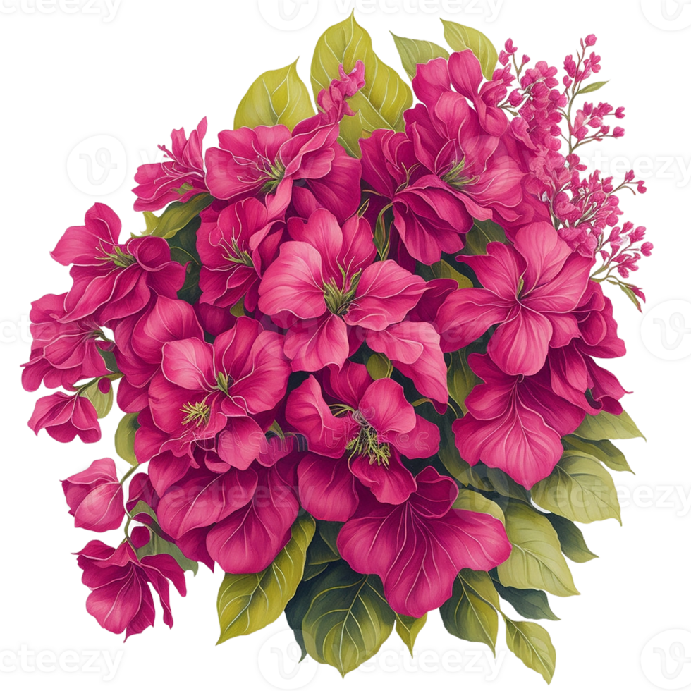 waterverf mand bloem, waterverf Bloemen boeket, waterverf boeket bloem, bruiloft bloem, waterverf bloemen ontwerp, botanisch bloem, waterverf decoratie, ai gegenereerd png