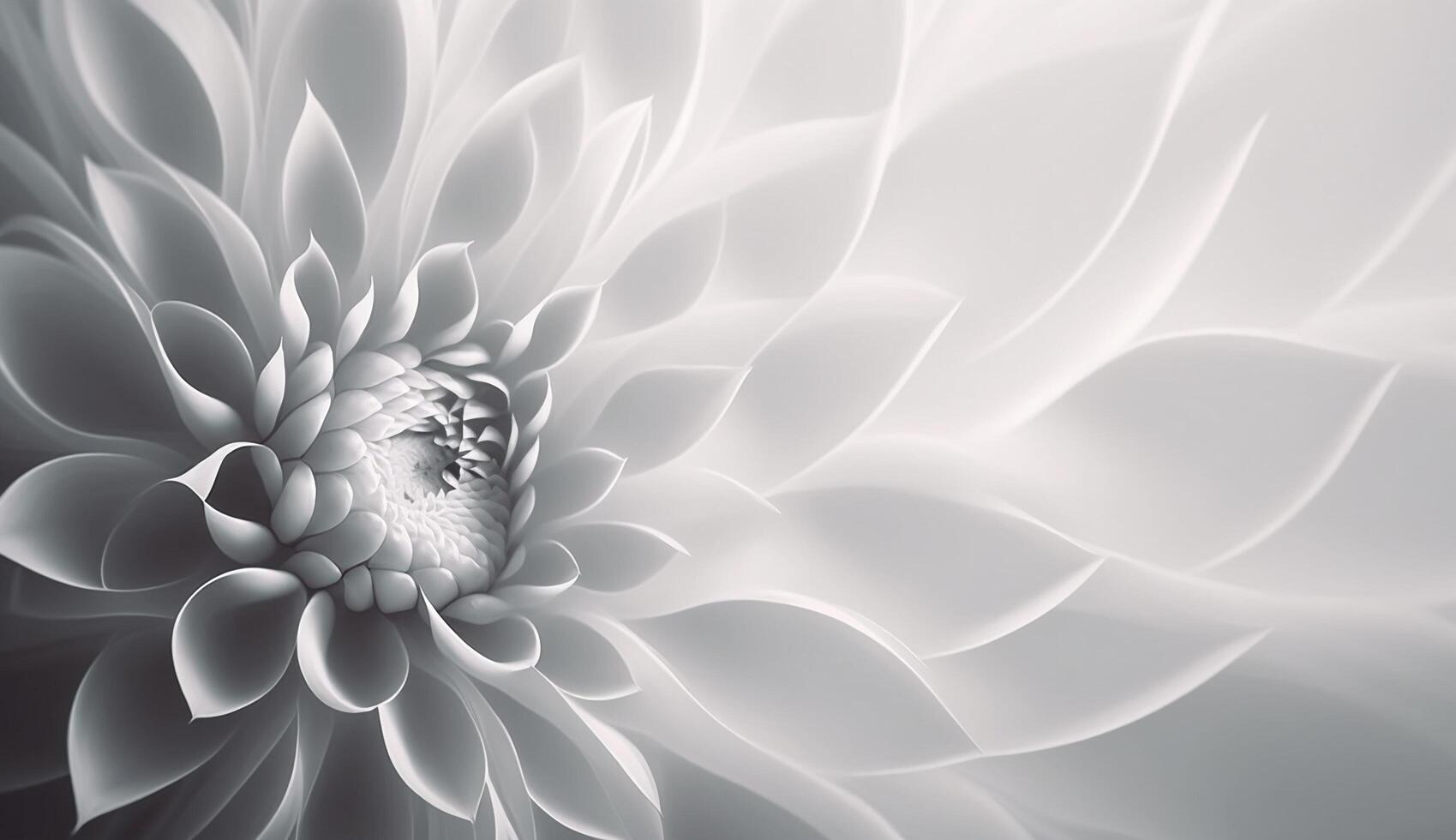 Abstract Painting Wallpaper. Contemporary Art Texture with Flowers. . photo