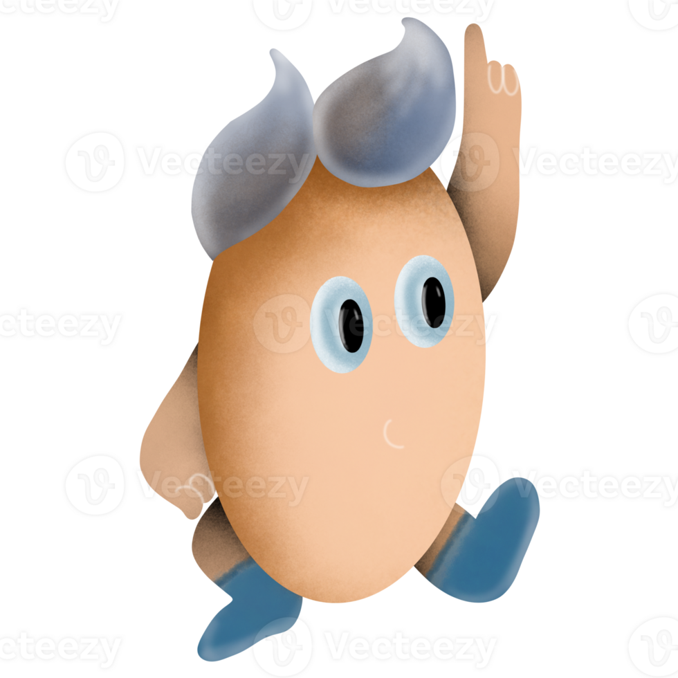 Mister roundy man cartoon png