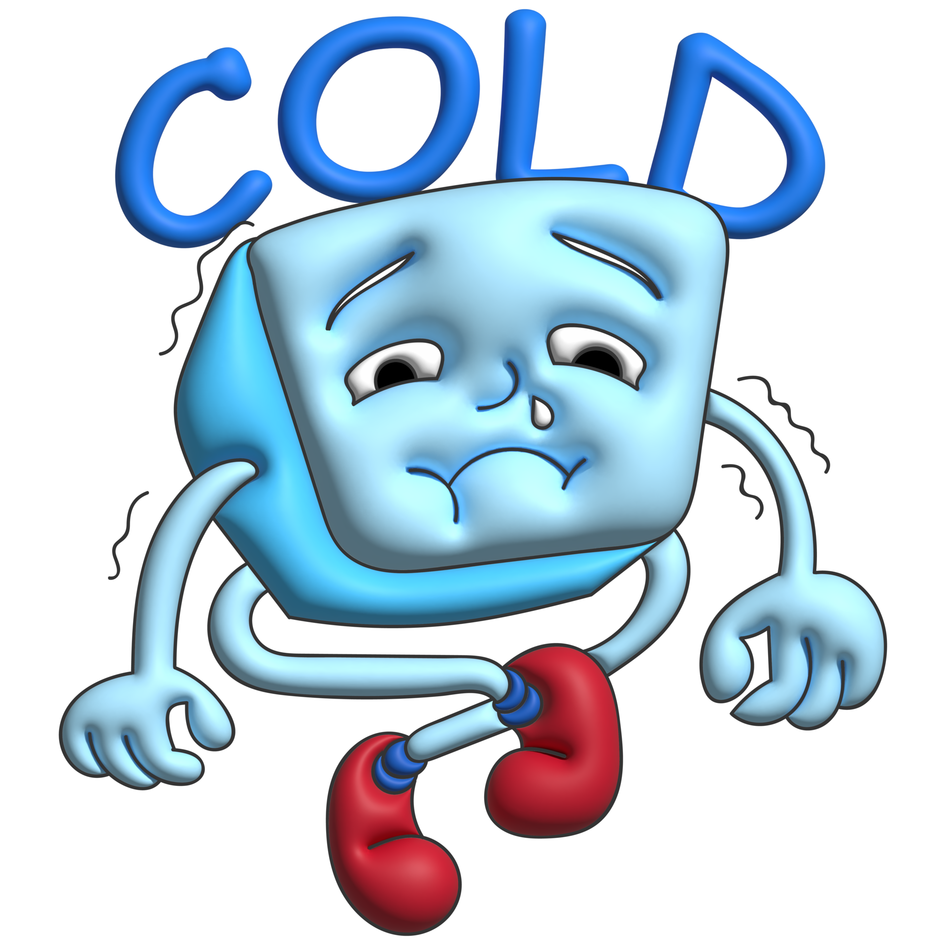 I Am Cold Blue Ice Cartoon Gesture 26803711 PNG i-am-cold-blue-ice-cartoon-gesture-26803711-png