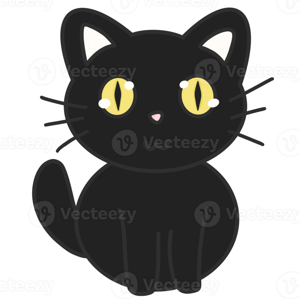 mignonne emoji chat agrafe art pour chats journée png