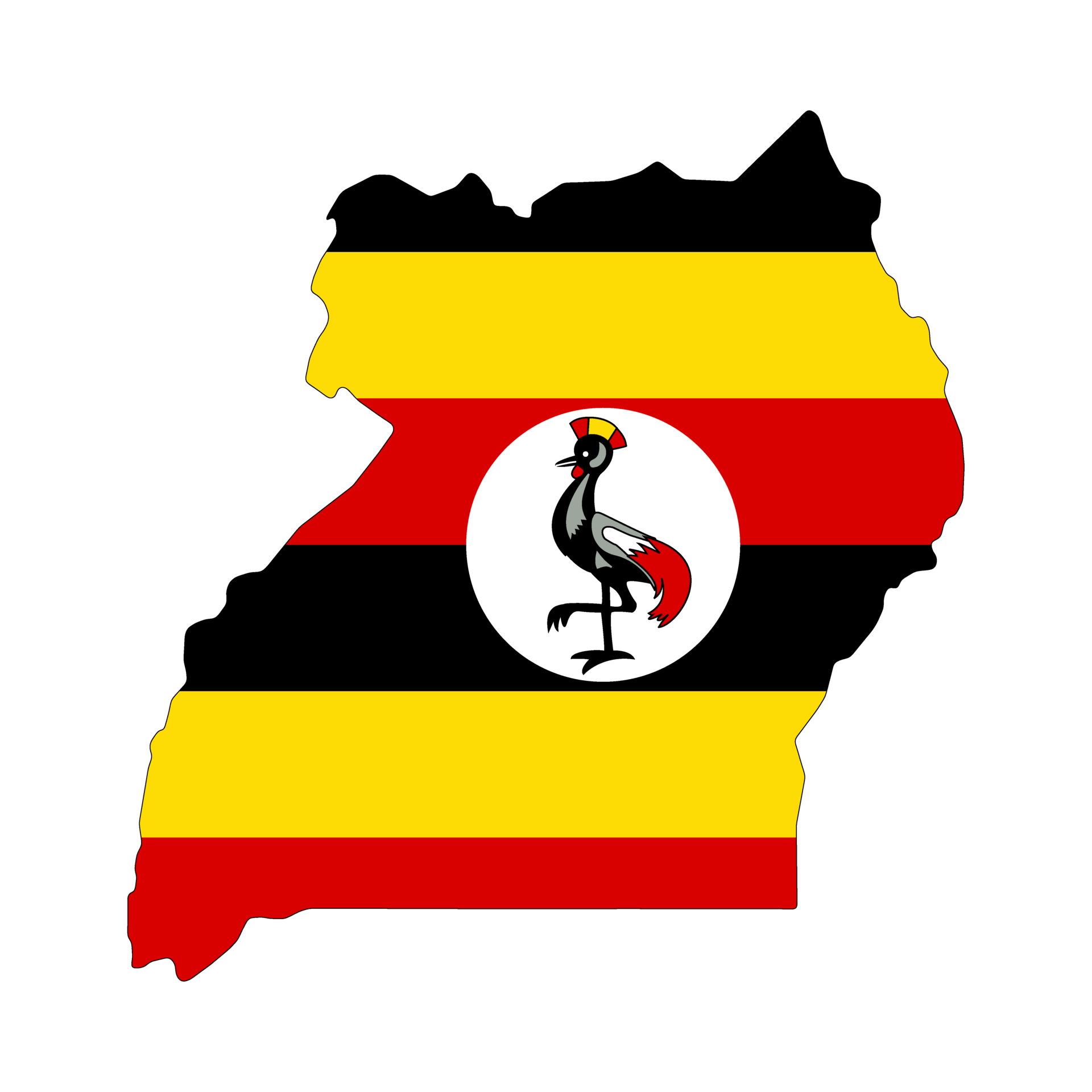 Uganda Flag PNG 26803942 PNG