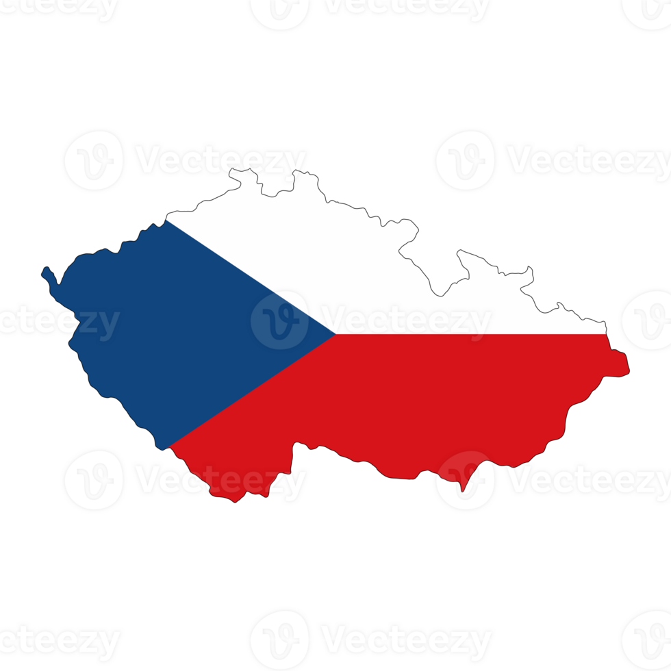Czech Republic Flag - PNG