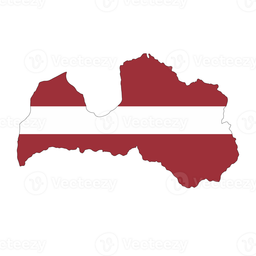 Latvia Flag - PNG