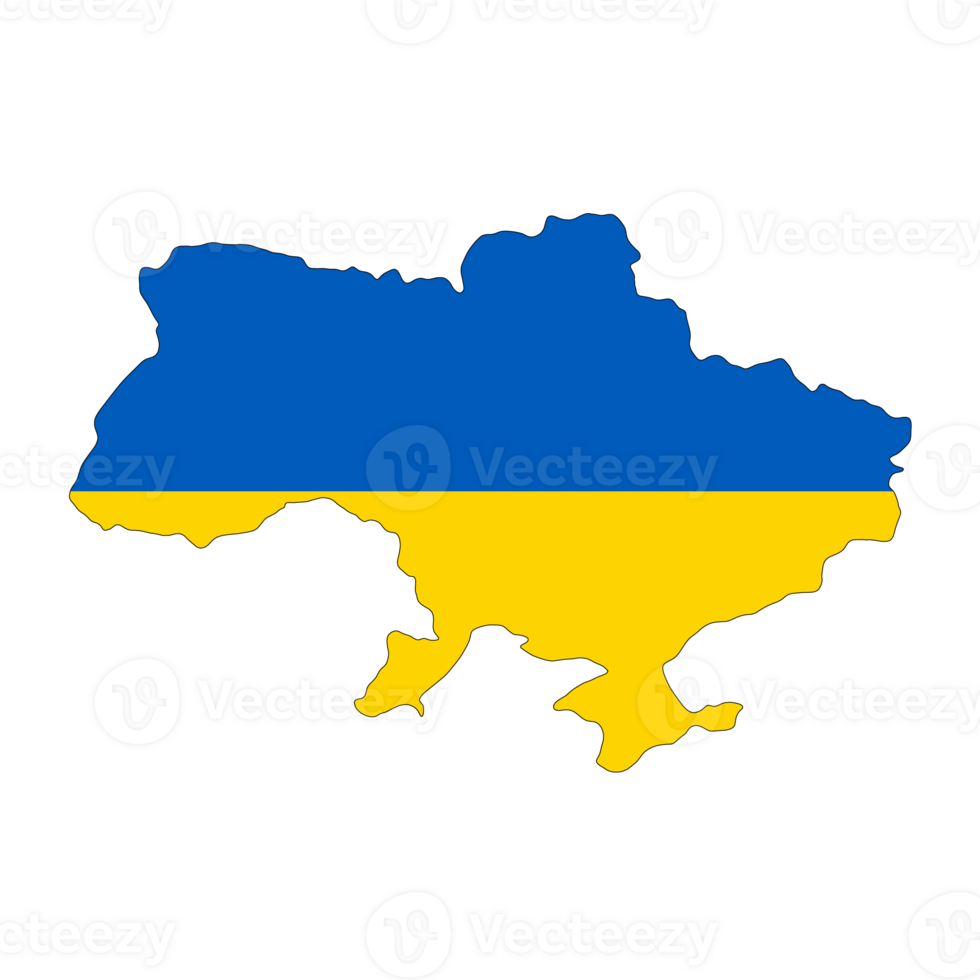 Ukraine Flag - PNG