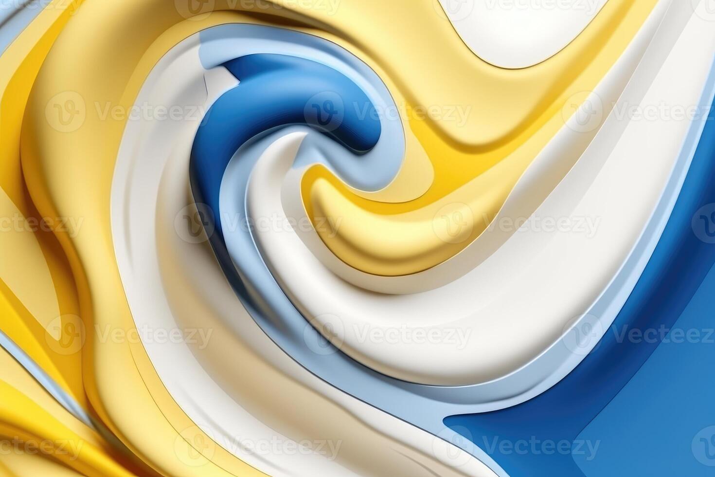 Abstract wavy colorful background. photo