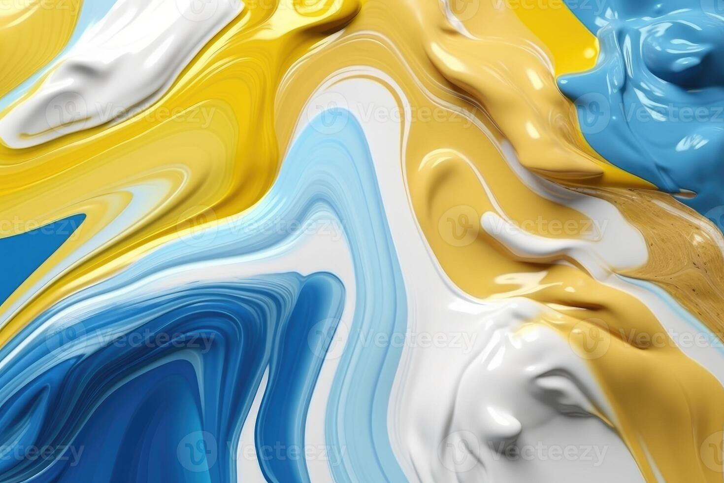 Abstract wavy colorful background. photo