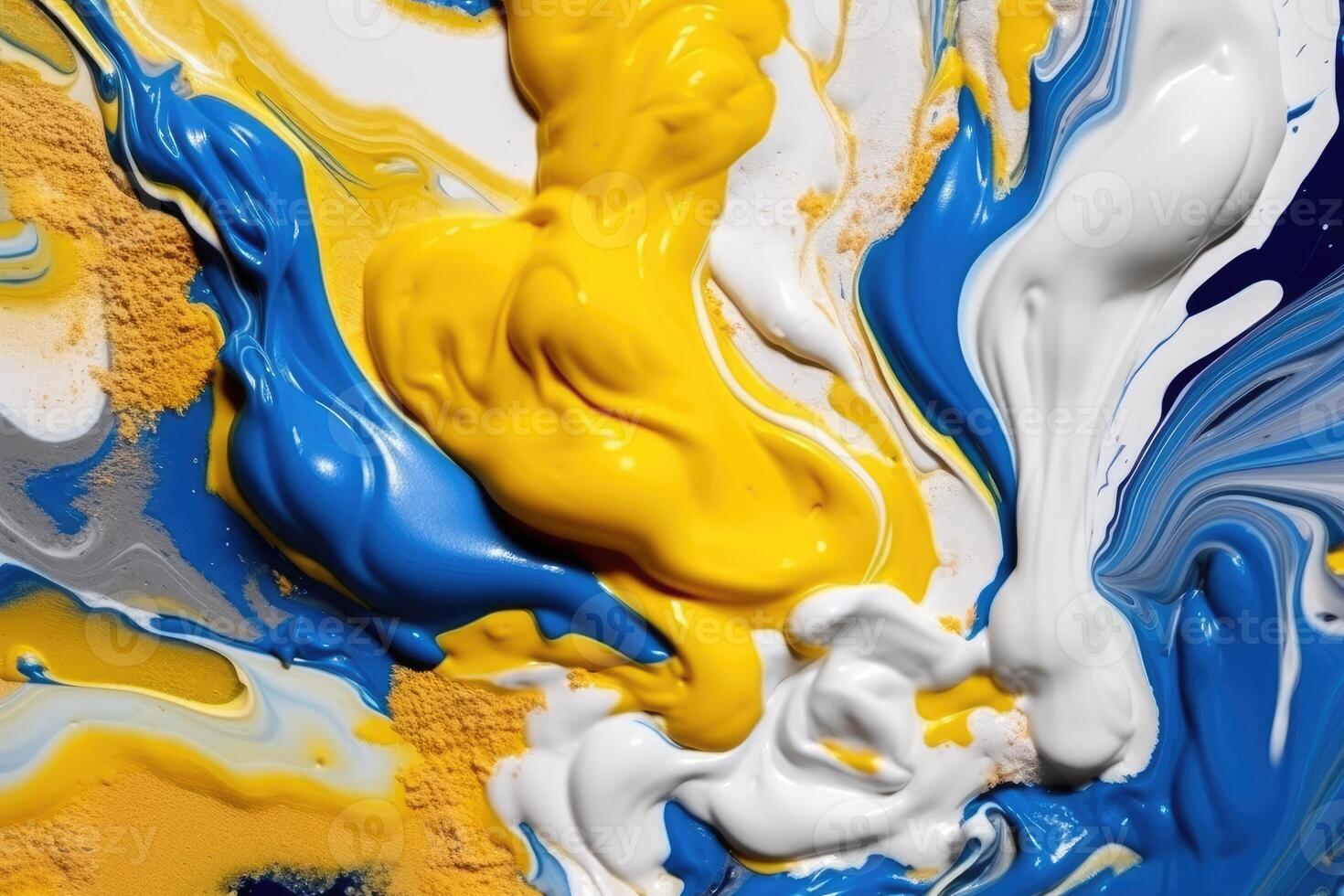 Abstract wavy colorful background. photo