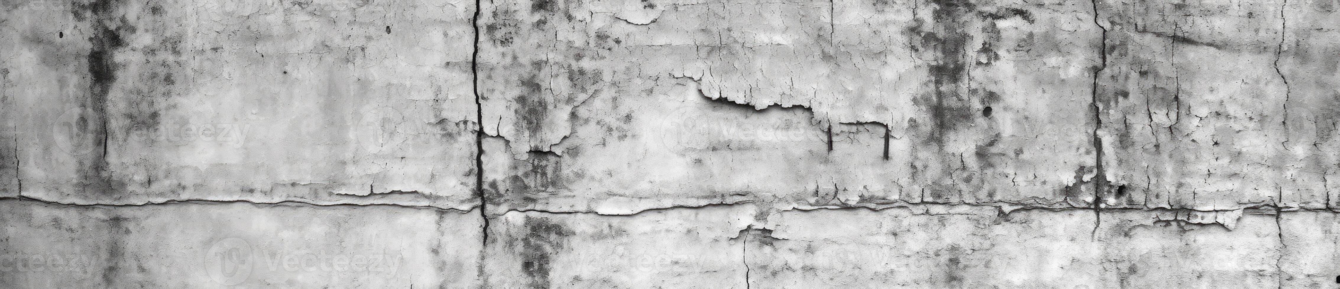 Black and white crack and canvas texture background. photo