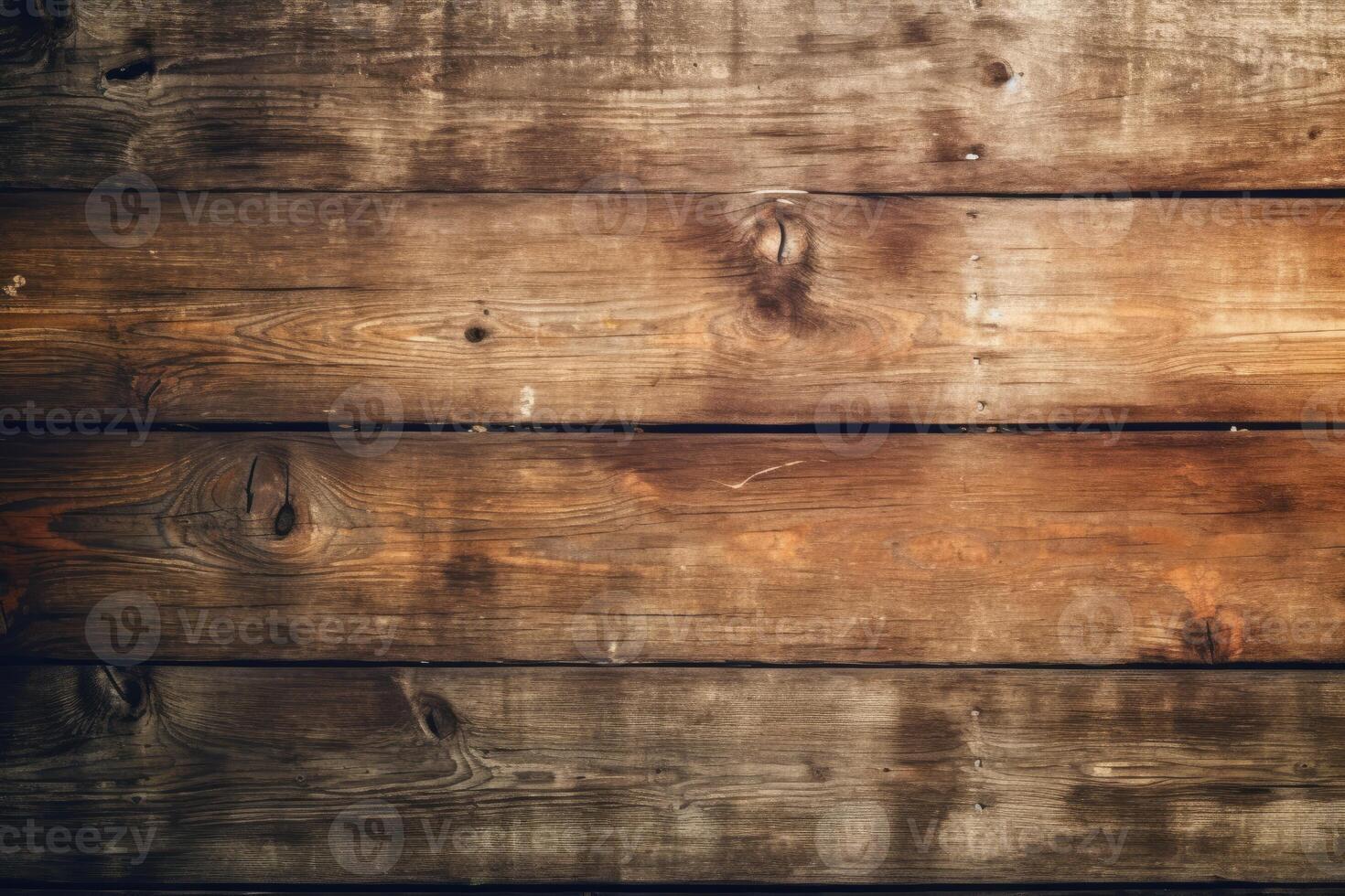 Wood plank background image photo of wooden board. Generative AI