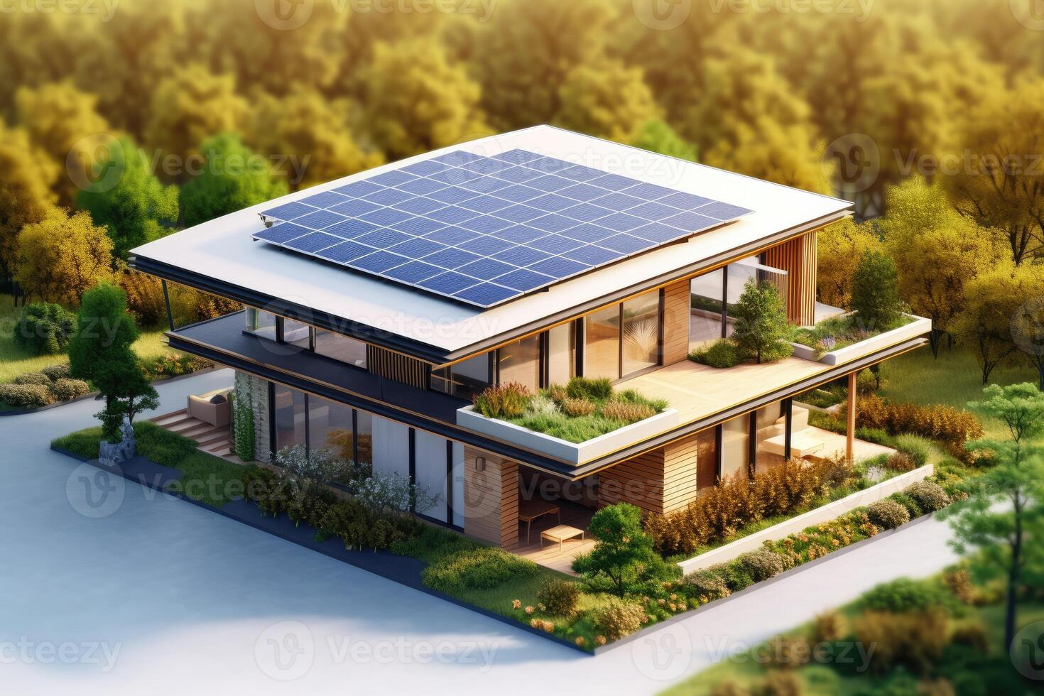 Eco Friendly House With A Modern Design And A Strong Emphasis On eco-friendly-house-with-a-modern-design-and-a-strong-emphasis-on