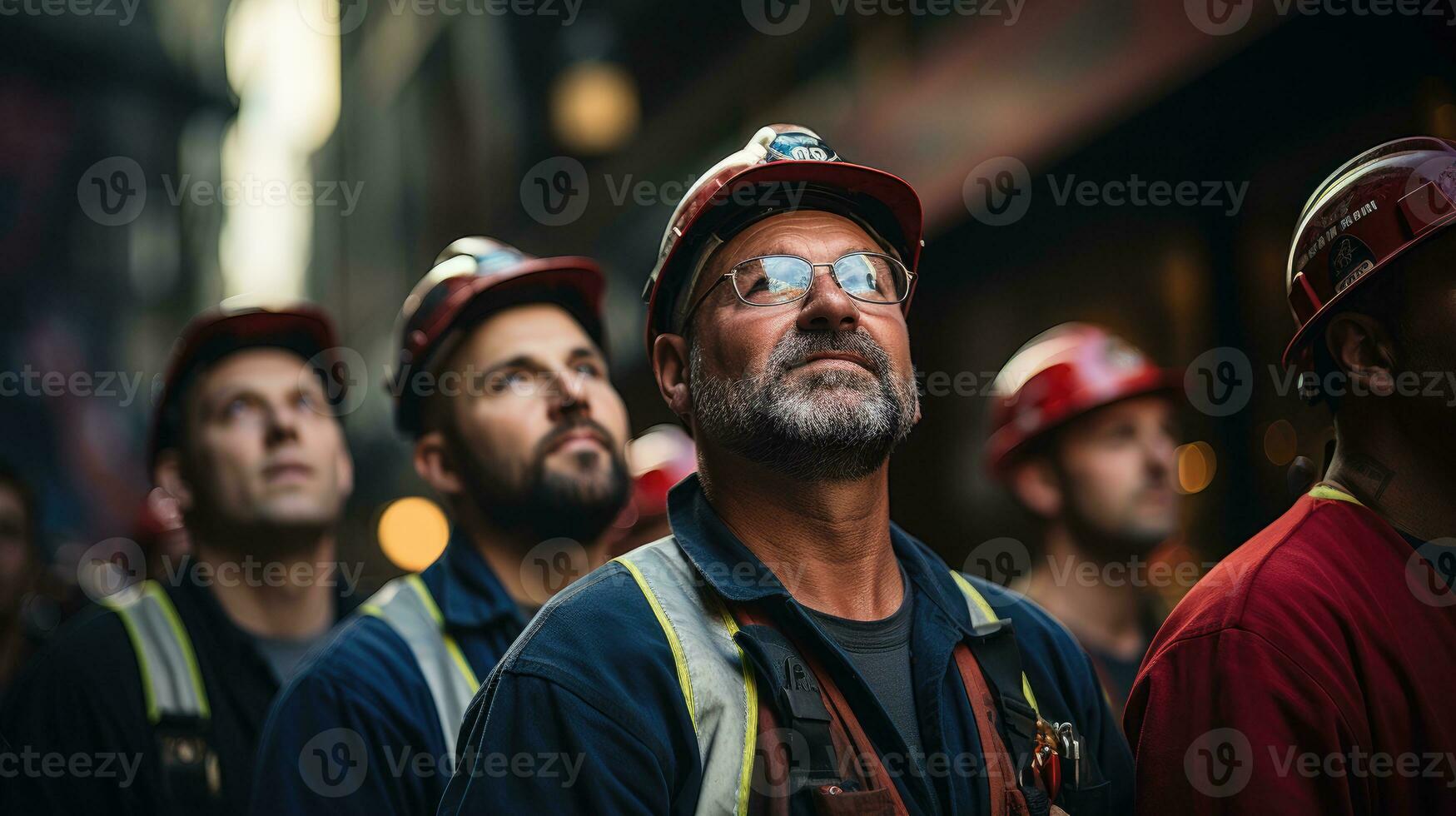 Workers United - Discussion of Rights on Labor Day. Generative AI photo
