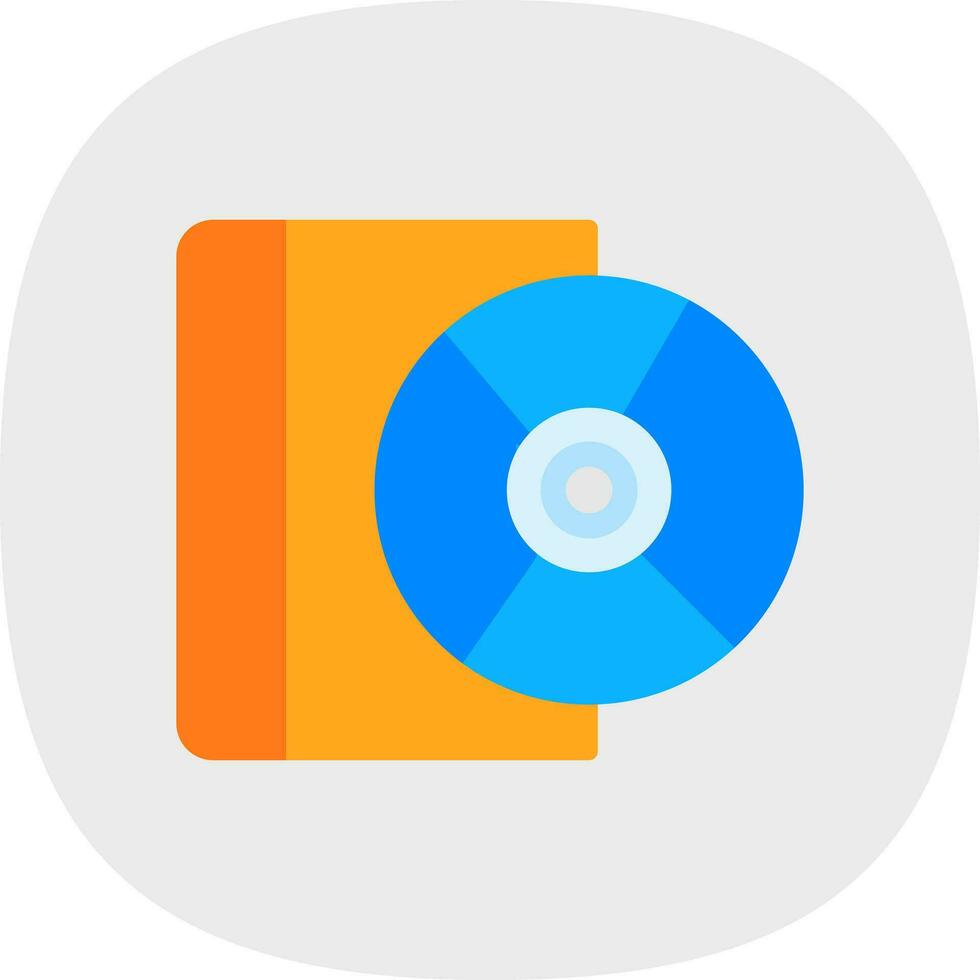 Compact Disk  Vector Icon Design