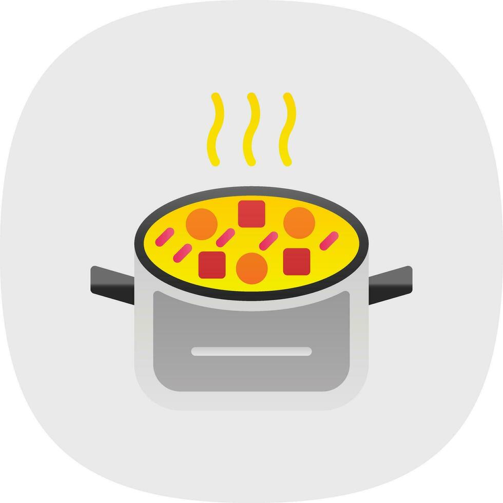 Stew Vector Icon Design